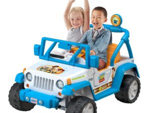 Power Wheels Disney Pixar Toy Story Ride On Jeep Wrangler