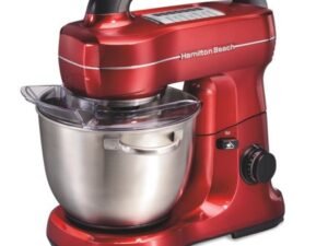 Hamilton Beach 7 Speed Stand Mixer, Red | Model# 63395