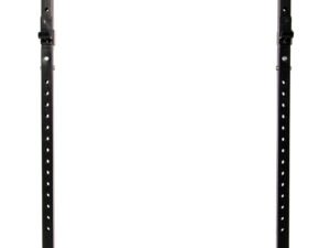 Everyday Essentials Multi-Function Adjustable Power Rack Exercise Squat Stand with J-Hooks and Other Accessories, 500-Pound Capacity