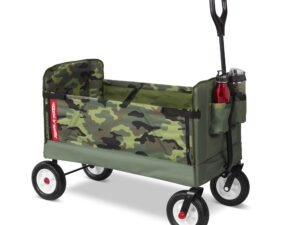 Radio Flyer, 3-in-1 Off-Road EZ Fold Camo Wagon, Folding Wagon