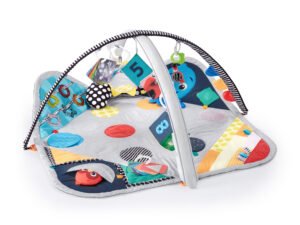 Baby Einstein Sensory Play Space Newborn-to-Toddler Discovery Gym and Play Mat, Ages Newborn