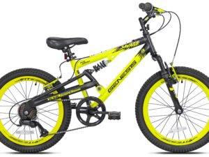 Genesis 20" Savage Boy's Mountain Bike, Yellow/Black