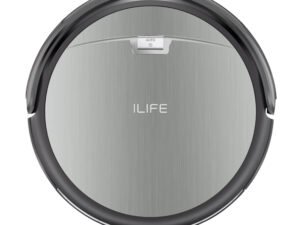 ILIFE A4s Robot Vacuum Cleaner, 1000 Pa Max Suction, 450ml Large Dustbin, 120 mins Runtime, Low Profile, Self Charging Robotic Vacuum, Cleans from Hardfloor to Low-pile Carpet