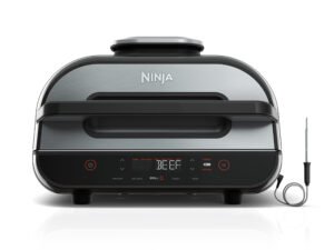 Ninja Foodi Smart XL 4-in-1 Indoor Grill with 4-qt Air Fryer, Roast, and Bake, FG550