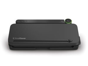FoodSaver Multi-Use Food Preservation System with Built-In Handheld Sealer, Matte Black