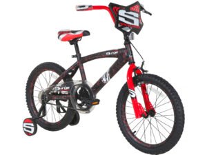 Dynacraft 18" Boys' Surge BMX Bike, Black/Red