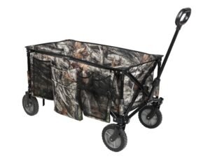 Ozark Trail Quad-Folding Wagon with Telescoping Handle, Camo