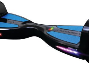 Razor Black Label Hovertrax with LED Lights, UL2272 Certified Self-Balancing Hoverboard Scooter, Speeds up to 8 MPH and up to 60 Minutes of Ride Time