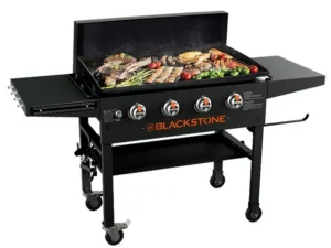 Blackstone 36" Griddle Cooking Station with Hard Cover & Side Shelves