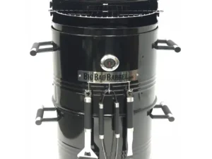 Big Bad Barrel BBQ Smoker Grill 5 in 1 Barrel can be used as a Smoker, Grill, Pizza Oven, Table and Fire Pit