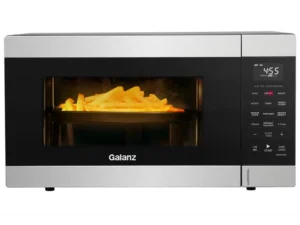 Galanz 1.2 cu. ft. Air Fry + Sensor Cook Countertop Microwave Oven, 1000 Watts, Stainless Steel