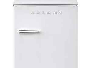 Galanz 1.7 Cu ft Retro Mini Fridge, White, Estar, New