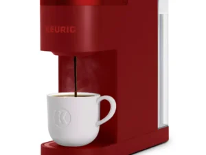 Keurig K- Slim Single Serve K-Cup Pod Coffee Maker, MultiStream Technology, Scarlet Red