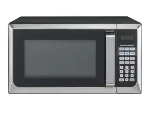 Hamilton Beach 0.9 cu. ft. Countertop Microwave Oven, 900 Watts, Stainless Steel