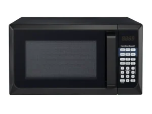Hamilton Beach Stainless Steel 0.9 Cu. Ft. Black Microwave Oven