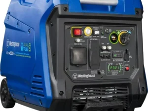 Westinghouse 4500 Peak Watt Electric Start Dual Fuel Portable Inverter Generator with RV Outlet