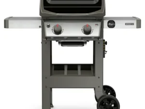 Weber Spirit II E-210 Propane Gas Grill, Black