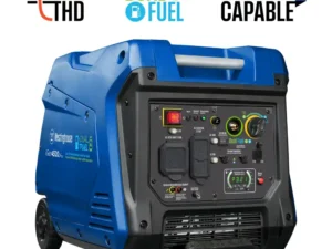 Westinghouse 4500 Peak Watt Portable Dual Fuel Inverter Generator, Recoil Start, Gas/Propane