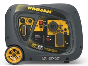 Firman W03081 3300/3000 Watt Gas Recoil Start RV Ready Inverter Generator