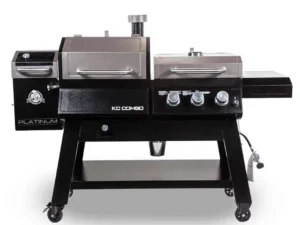 Pit Boss Platinum KC Combo, Wi-Fi® and Bluetooth® Wood Pellet and Gas Grill