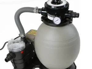 XtremepowerUS 13" Sand Filter plus 3/4HP Pool Pump with Timer Aboveground Self Priming Pool Pump Sand Filter Swimming Pool