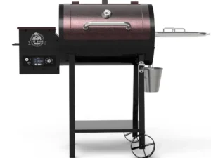 Pit Boss 440D2 Deluxe Wood Fired Pellet Grill with Flame Broiler