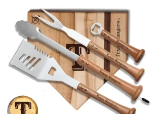Baseball BBQ Texas Rangers 12'' Grand Slam Combo Set