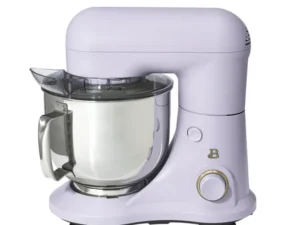 Beautiful 5.3QT Capacity Lightweight & Powerful Tilt-Head Stand Mixer, Lavender by Drew Barrymore
