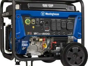 Westinghouse 12,500 Peak Watt Remote Electric Start, Portable Gas Powered Generator with CO Sensor