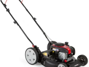 Black Max 21-inch 125cc Gas Push Mower with Briggs & Stratton Engine (Assembled Product Weight 46.9 lb; 22.10-inch Height)