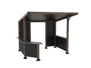 Blackstone 10' x 10' Outdoor Bar and Griddle/Grill Pavilion