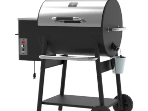 Z GRILLS ZPG-550A2E 590 sq. in. Wood Pellet Grill and Smoker 8-in-1 BBQ Stainless Steel
