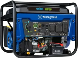 Westinghouse 6600 Peak Watt Home Backup Dual Fuel Portable Generator w/ Remote Electric Start & CO Sensor