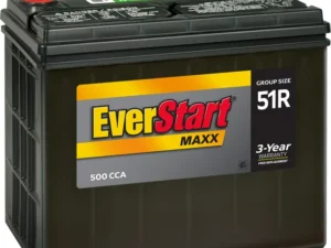 EverStart Maxx Lead Acid Automotive Battery, Group Size 51R (12 Volt / 500 CCA)
